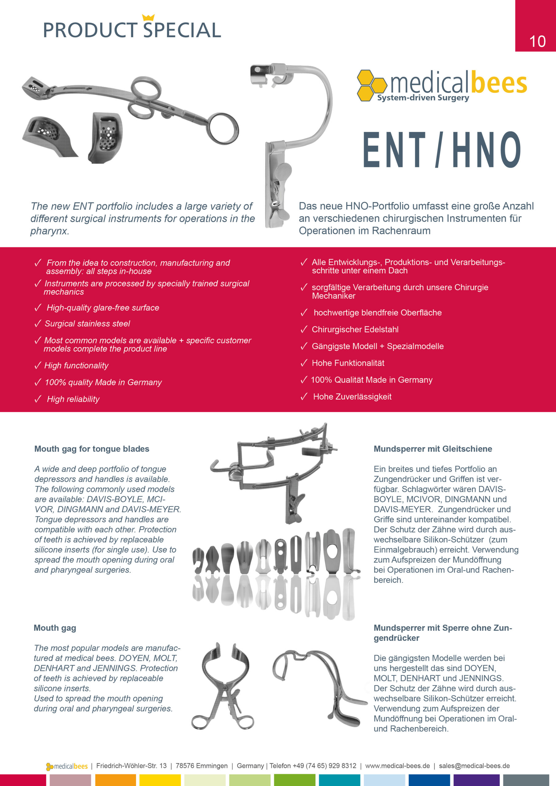 HNO-Instrumente Katalog Vorschau